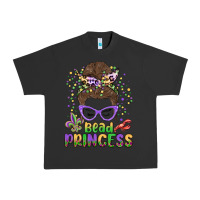 Pigment Black bead princess messy bun mardi gras Urban Heavy Tee - MaliasSmallBusiness