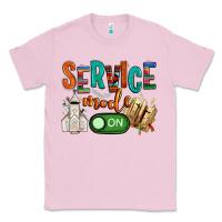 Bubblegum Pink service mode on Classic Tee - NancyCooperArtShop