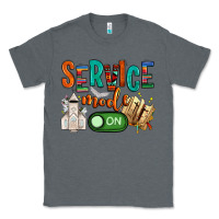 Charcoal Heather service mode on Classic Tee - NancyCooperArtShop