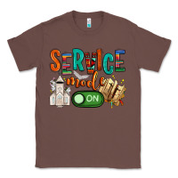 Chestnut service mode on Classic Tee - NancyCooperArtShop