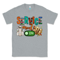 Heather Grey service mode on Classic Tee - NancyCooperArtShop