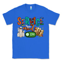 True Royal service mode on Classic Tee - NancyCooperArtShop