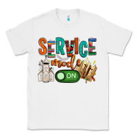 White service mode on Classic Tee - NancyCooperArtShop