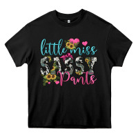 Black little miss sassy pants Heavy Core Tee - JahusDesignShop