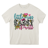 Cream little miss sassy pants Heavy Core Tee - JahusDesignShop