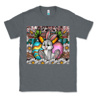 Charcoal Heather easter Classic Tee - CowhideDigitalArt