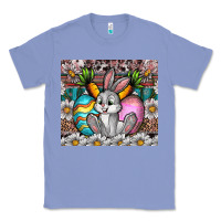 Colony Blue easter Classic Tee - CowhideDigitalArt