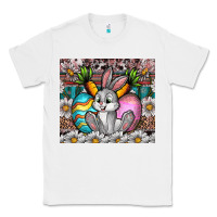 White easter Classic Tee - CowhideDigitalArt
