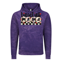 Cloud Purple baseball mama Vintage Hoodie - MaliasSmallBusiness