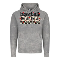 Cloud Rock baseball mama Vintage Hoodie - MaliasSmallBusiness