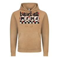 Baseball Mama Vintage Hoodie | Teevron
