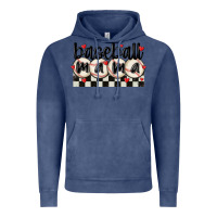 Vintage Denim baseball mama Vintage Hoodie - MaliasSmallBusiness