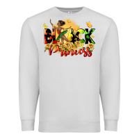 Dove Grey black princess Premium Sweatshirt - CowGirlArtShop