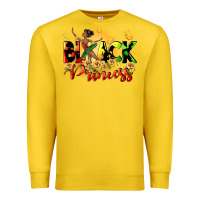 Lemon black princess Premium Sweatshirt - CowGirlArtShop