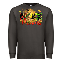 Smoke black princess Premium Sweatshirt - CowGirlArtShop