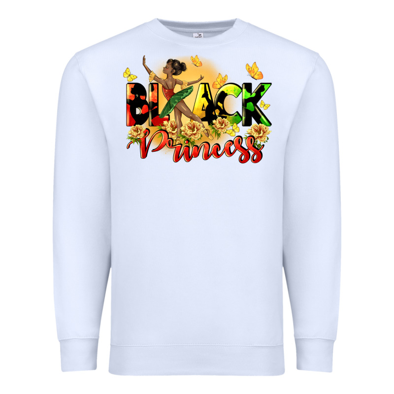 Black Princess Premium Sweatshirt by CowGirlArtShop | Teevron