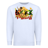 White black princess Premium Sweatshirt - CowGirlArtShop