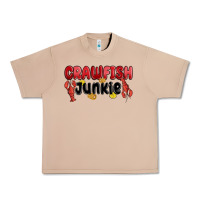 Burro crawfish junkie Urban Heavy Tee - MaliasSmallBusiness