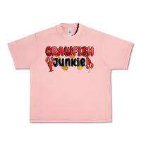Salmon crawfish junkie Urban Heavy Tee - MaliasSmallBusiness