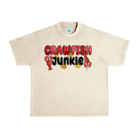 Sandshell crawfish junkie Urban Heavy Tee - MaliasSmallBusiness