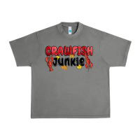 Tornado crawfish junkie Urban Heavy Tee - MaliasSmallBusiness