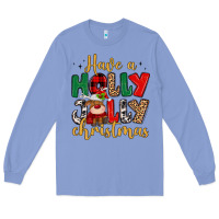 Colony Blue have a holly jolly christmas Long Sleeve Tee - MaliasSmallBusiness