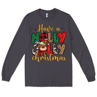 Smoke have a holly jolly christmas Long Sleeve Tee - MaliasSmallBusiness