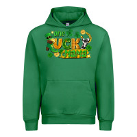 Emerald one lucky mama Urban Hoodie - FaDigitalArtStudio