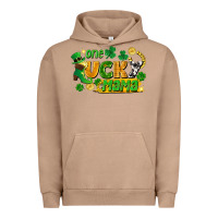 Pigment Burro one lucky mama Urban Hoodie - FaDigitalArtStudio