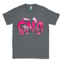 Charcoal Heather breast cancer cna certified nursing assistant Classic Tee - JahusDesignShop