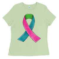 Matcha metastatic breast cancer ribbon Ladies Tee - JahusDesignShop