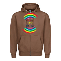 Chestnut BURA NA MANO HOLI HAI Zipper Hoodie - Bettercallsaul