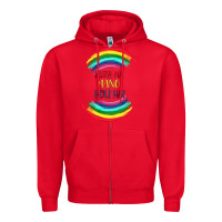 Red BURA NA MANO HOLI HAI Zipper Hoodie - Bettercallsaul
