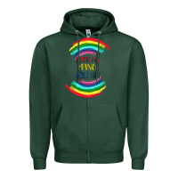 Sports Green BURA NA MANO HOLI HAI Zipper Hoodie - Bettercallsaul