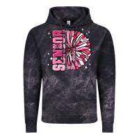 Cloud Black senior 2024 pink cheer Vintage Hoodie - MaliasSmallBusiness