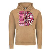 Vintage Camel senior 2024 pink cheer Vintage Hoodie - MaliasSmallBusiness