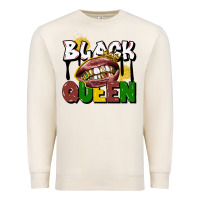 Sandshell black queen Premium Sweatshirt - CowGirlArtShop