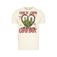 Vintage Arctic cool it cupid i will find my own cowboy Vintage Tee - MaliasSmallBusiness
