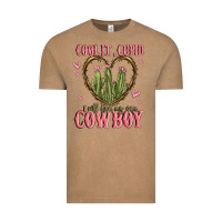 Vintage Coffee cool it cupid i will find my own cowboy Vintage Tee - MaliasSmallBusiness