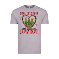 Vintage Zinc cool it cupid i will find my own cowboy Vintage Tee - MaliasSmallBusiness