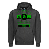 Charcoal Heather Drinking Athletics Zipper Hoodie - Bettercallsaul