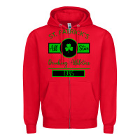 Red Drinking Athletics Zipper Hoodie - Bettercallsaul