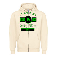 Sandshell Drinking Athletics Zipper Hoodie - Bettercallsaul