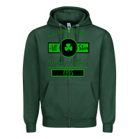 Sports Green Drinking Athletics Zipper Hoodie - Bettercallsaul