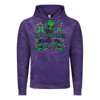 The Leprechauns Made Me Do It Vintage Hoodie | Teevron