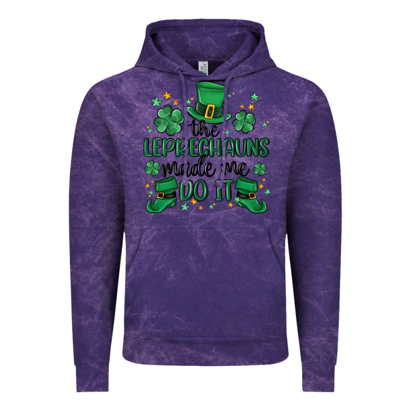 The Leprechauns Made Me Do It Vintage Hoodie by MaliasSmallBusiness | Teevron