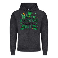Vintage Black the leprechauns made me do it Vintage Hoodie - MaliasSmallBusiness