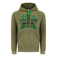 Vintage Olive the leprechauns made me do it Vintage Hoodie - MaliasSmallBusiness