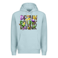 Blue Mist drink drunk drank Premium Hoodie - CowGirlArtShop