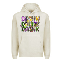 Oatmeal Heather drink drunk drank Premium Hoodie - CowGirlArtShop